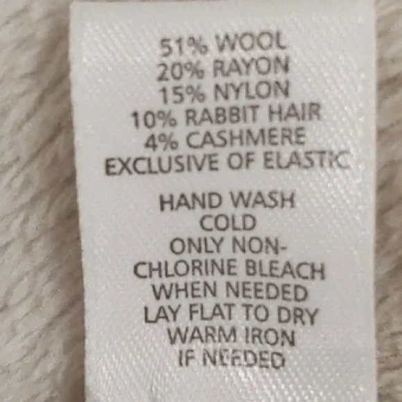 EUC-ANN TAYLOR LOFT SOFT CASHMERE BLEND CARDIGAN SWEATER, PALE BLUSH SIZE SMALL - Picture 7 of 7